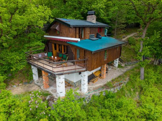 Exkluzivní chata nad Štěchovickou přehradou