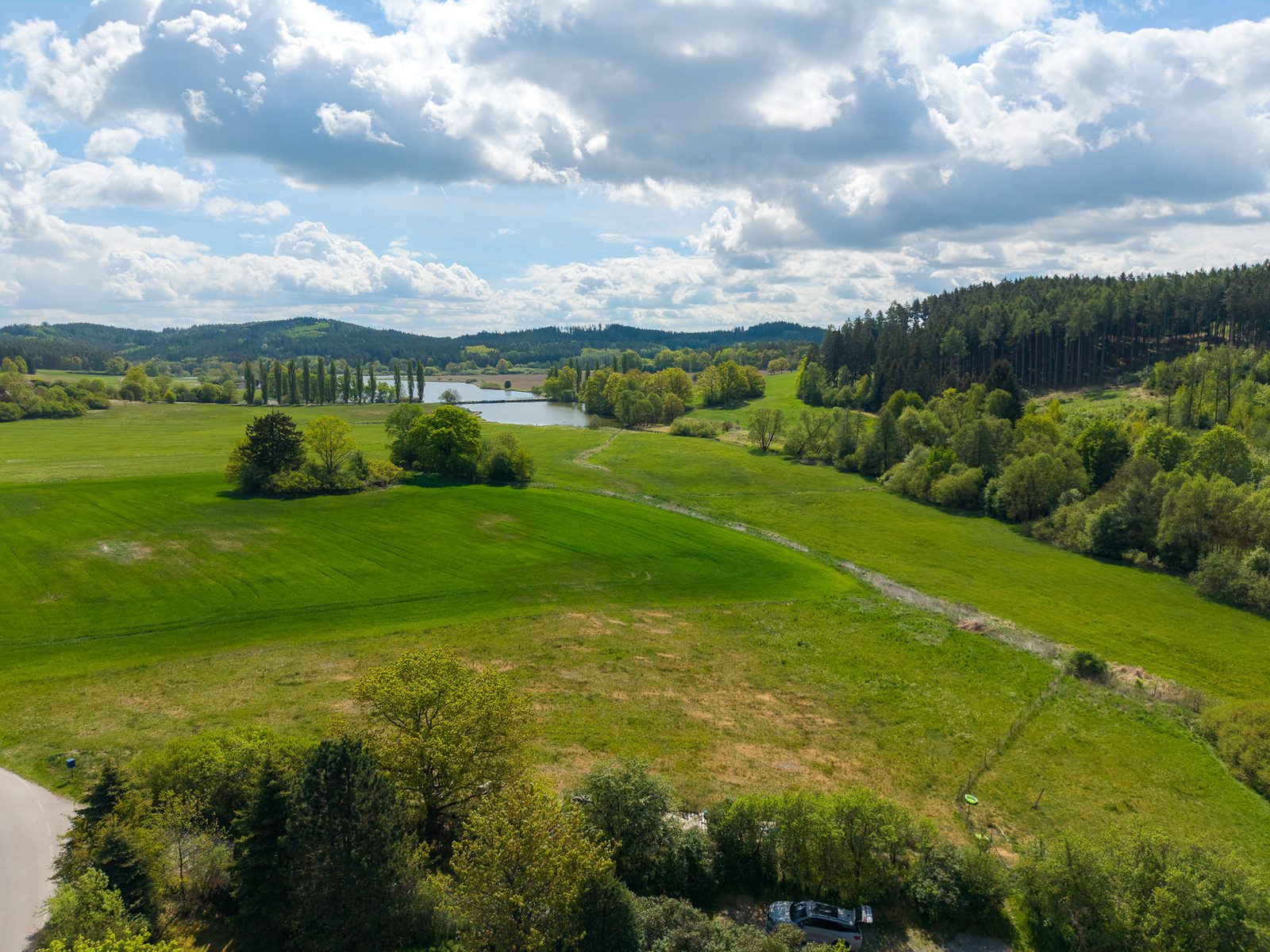 Stavební pozemek, Lažany, okr. Strakonice — fotka 1