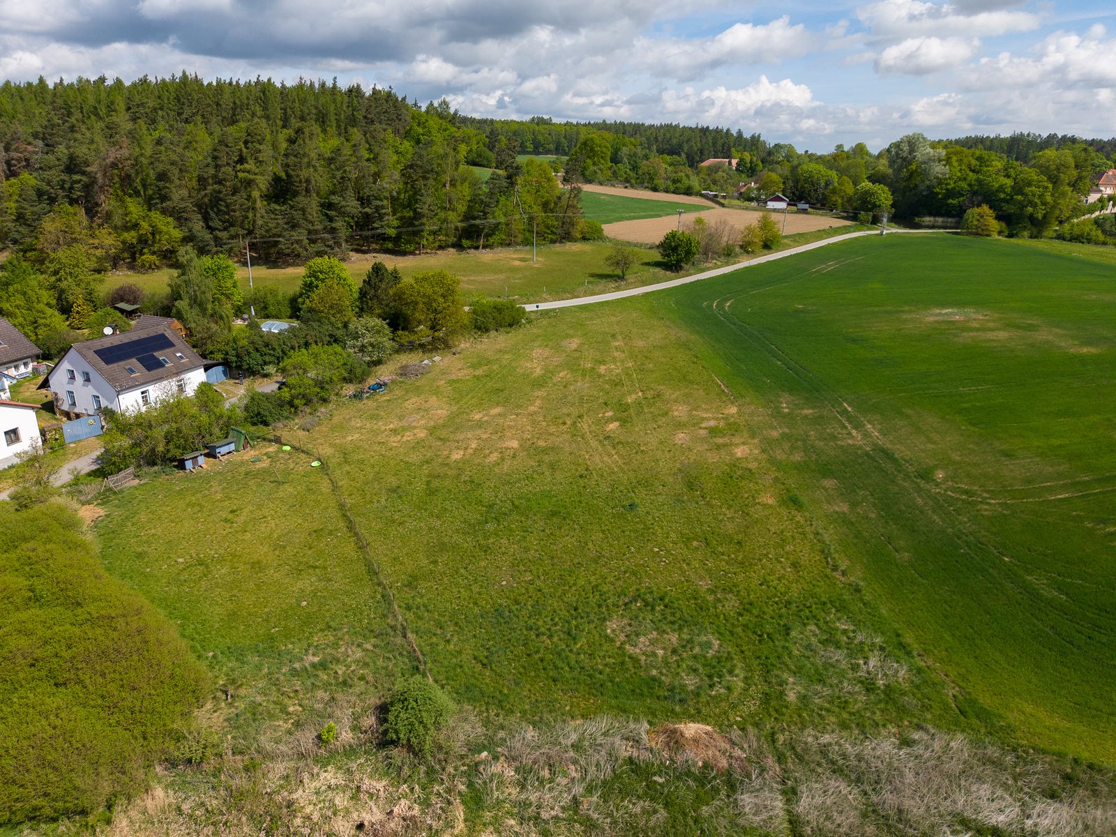 Stavební pozemek, Lažany, okr. Strakonice — fotka 4